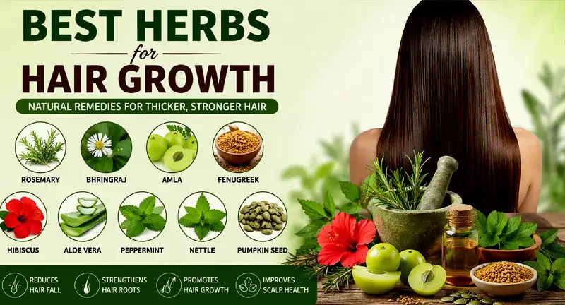 Best herbs for hair growth